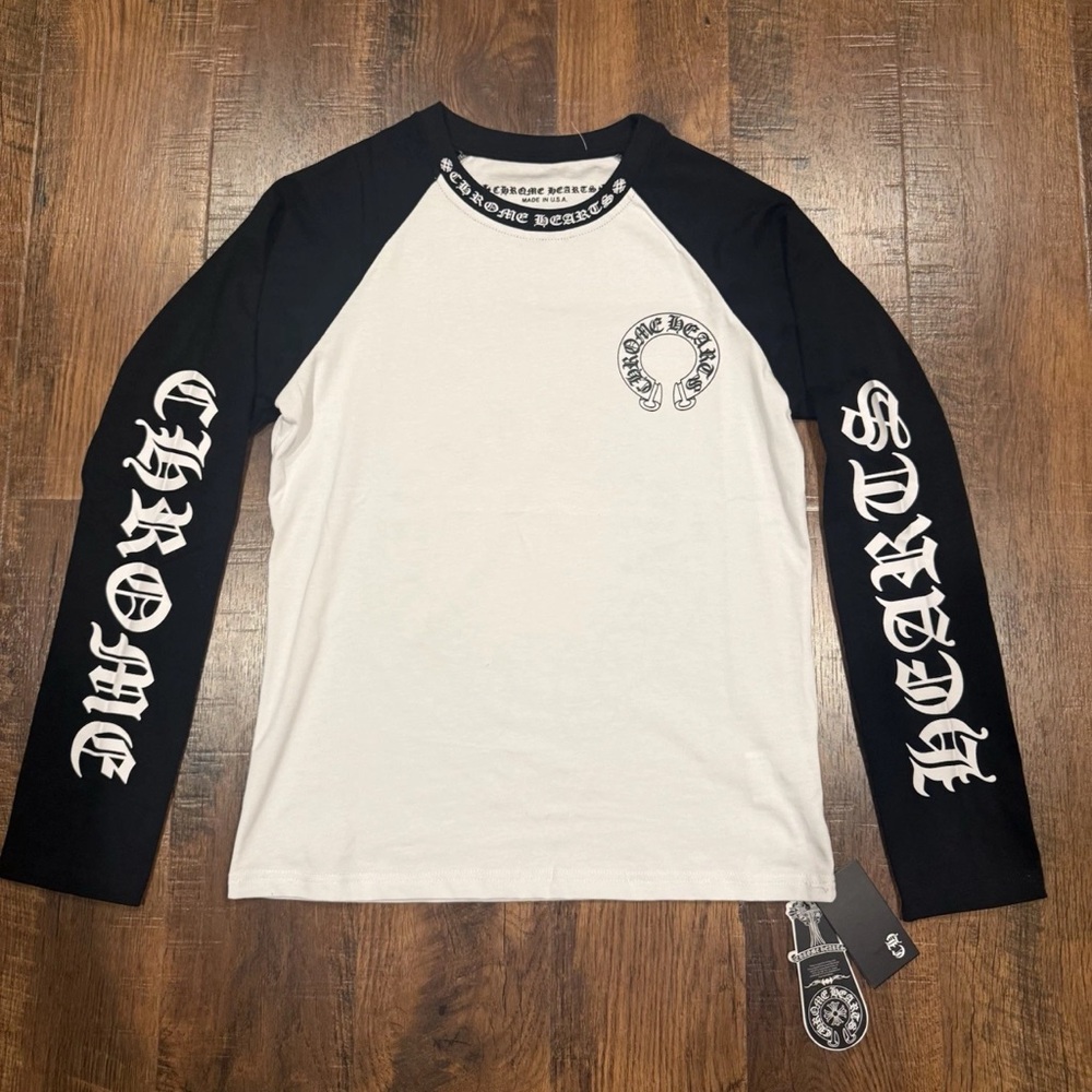 Chrome Hearts Monochrome Long Sleeve Shirt